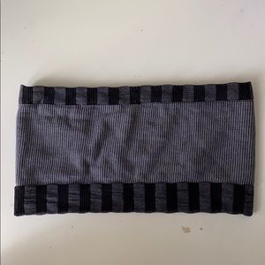 Charcoal grey / black Bandeau